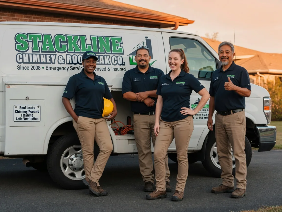 Chimney flashing repair company in Butler, OK